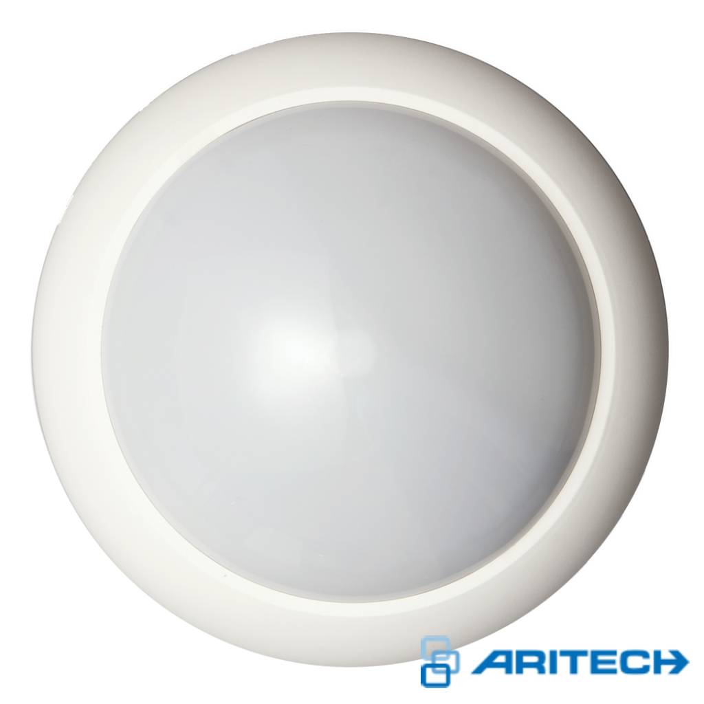 Detector volumétrico de techo de doble tecnología con antimasking 360º. Grado 3