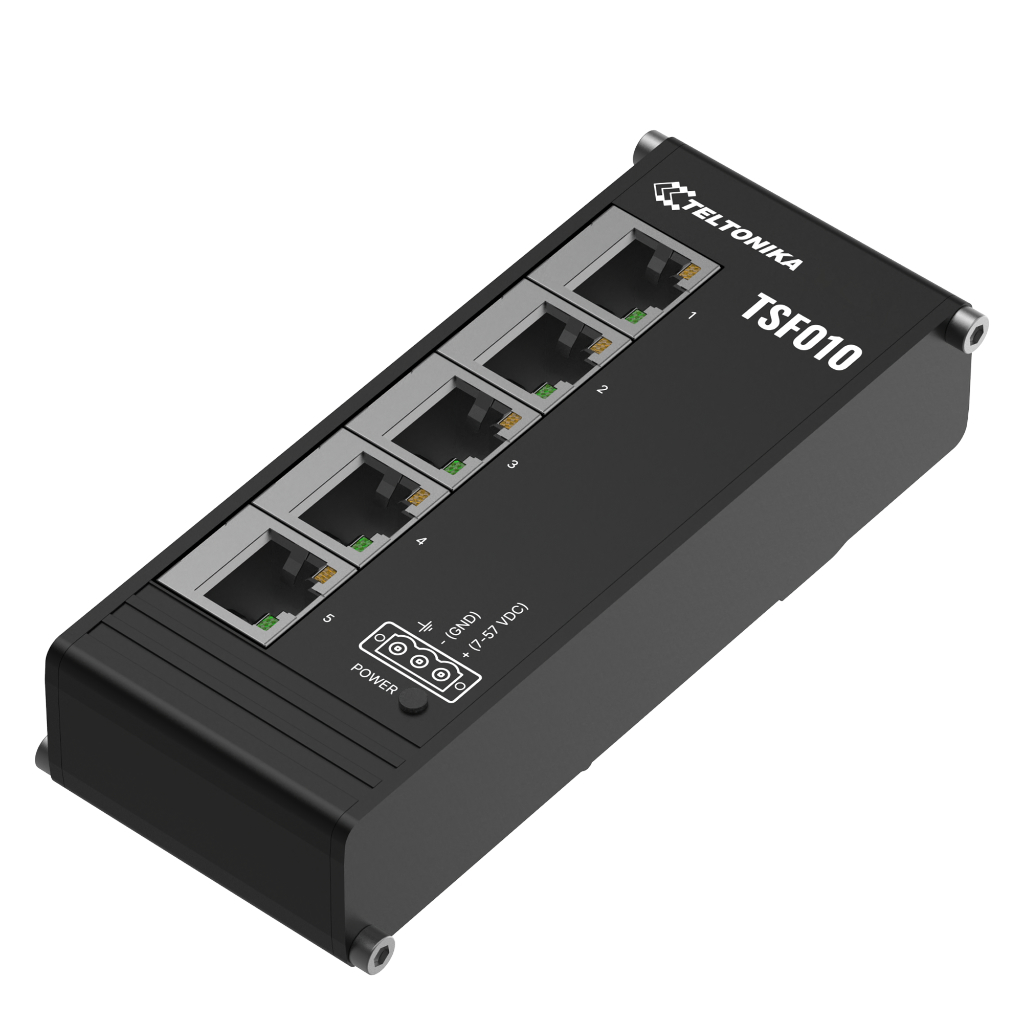 Switch Teltonika Industrial compacto 5 puertos 10/100 No_Gestionable