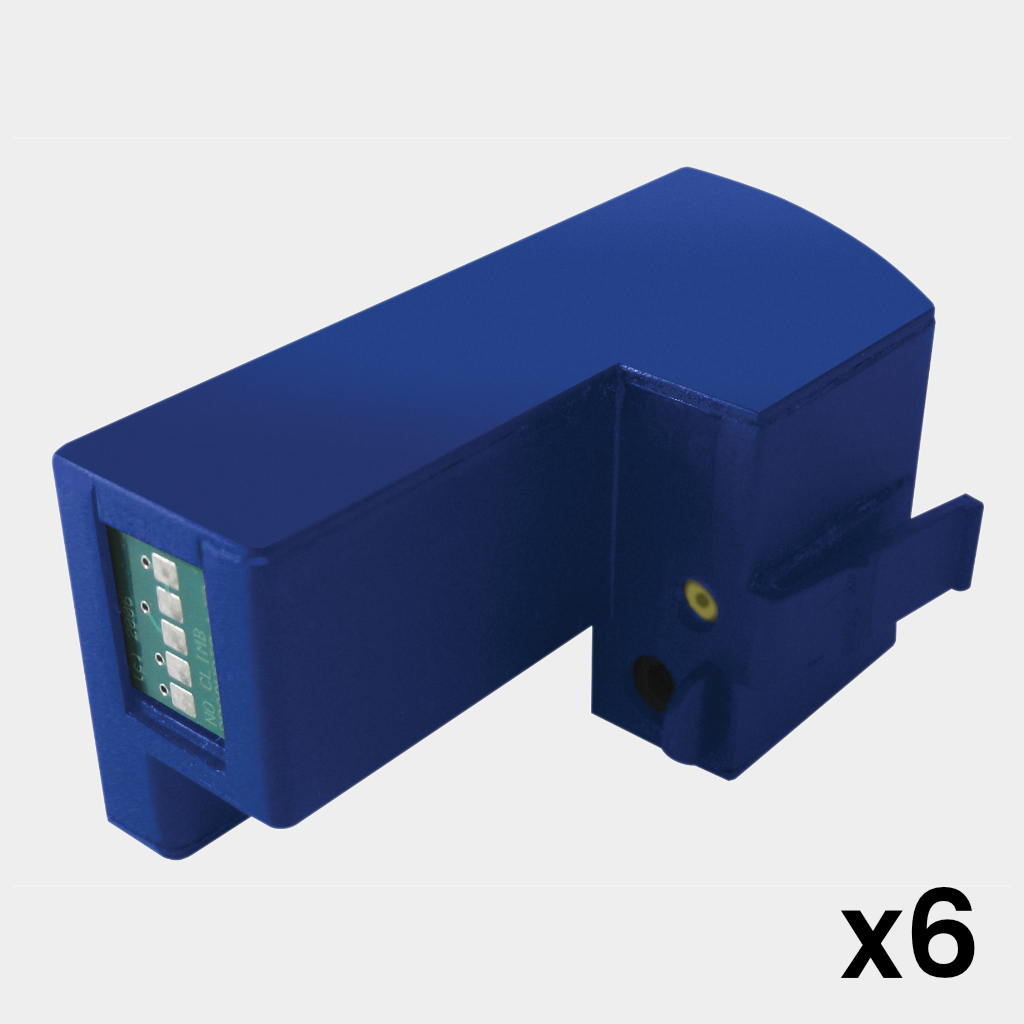 Capsula de humo de recambio para TM010, TM012, TS816 y TS826. Pack de 6 un