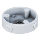 Caja conexiones para Domos, MiniDomos, FishEye con anclaje en 3 puntos