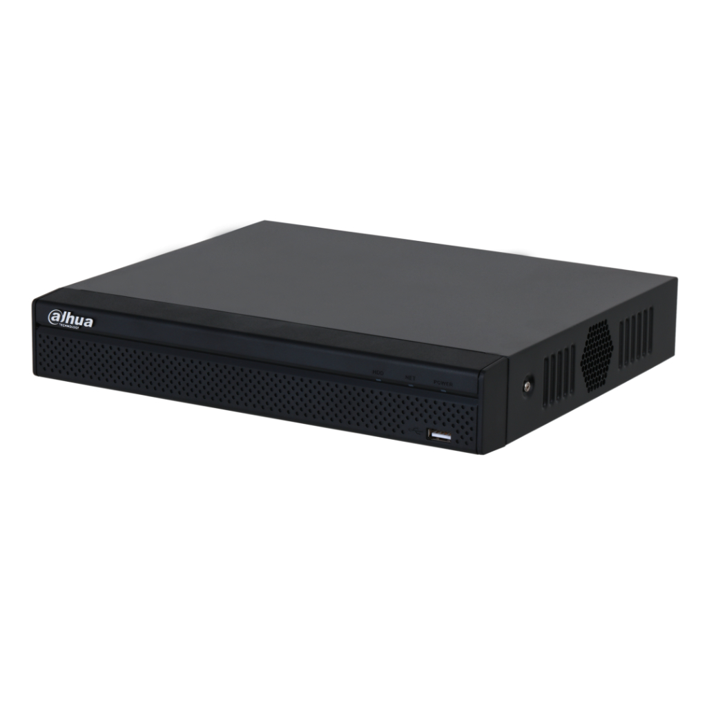 NVR 16ch 144Mbps H265 4K HDMI 1HDD