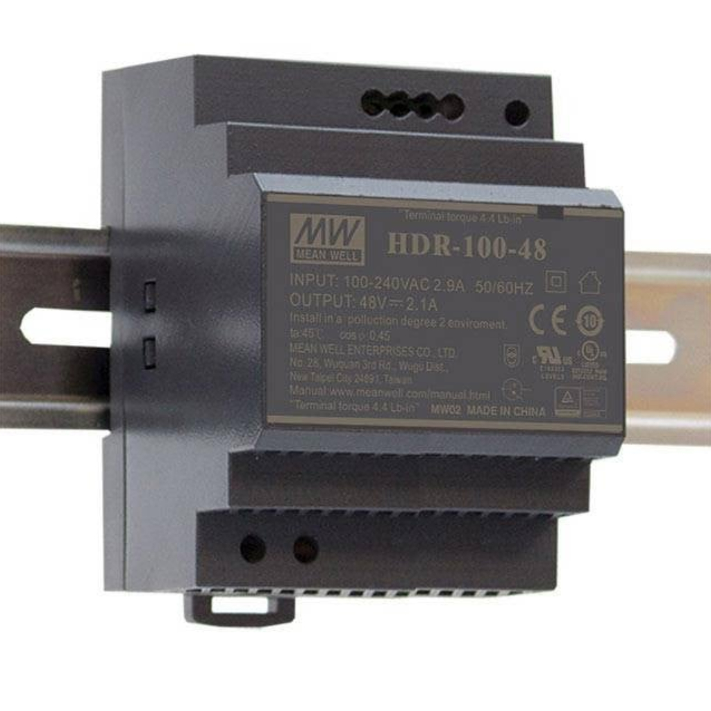 Fuente Alimentación Conmutada para Carril DIN 90W 12VDC 7.5A