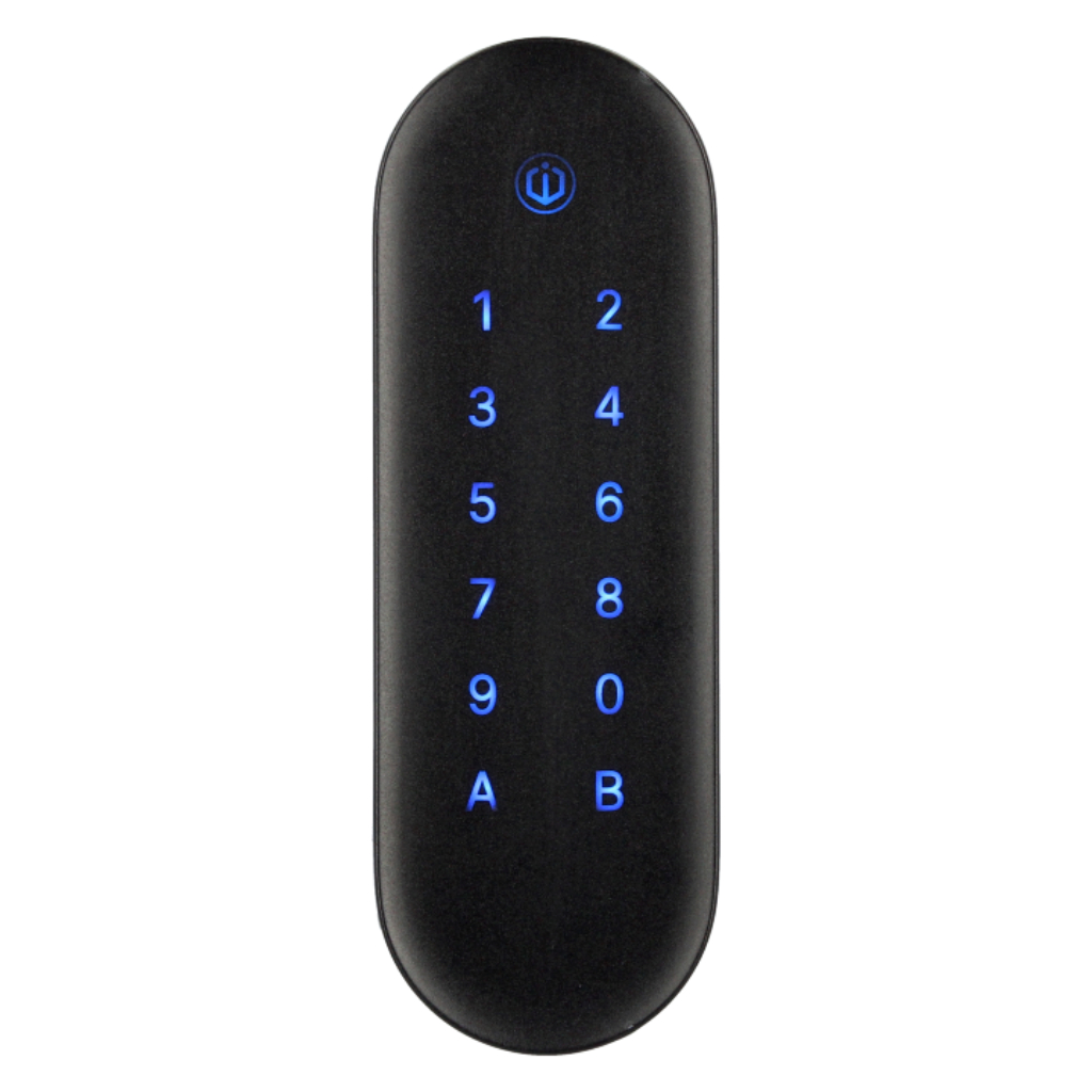 Teclado de alta seguridad con lector de doble tecnología. Compatible con KRYPTO Mobile-PASS y controladores A22K