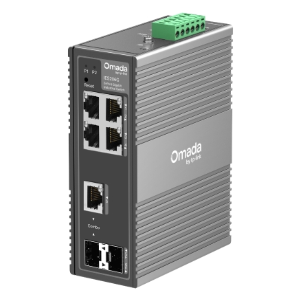 Switch Industrial Omada 6 Puertos Gestionable