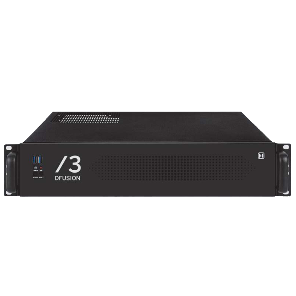 DFUSION /3 · Servidor de análisis IP de 8 canales