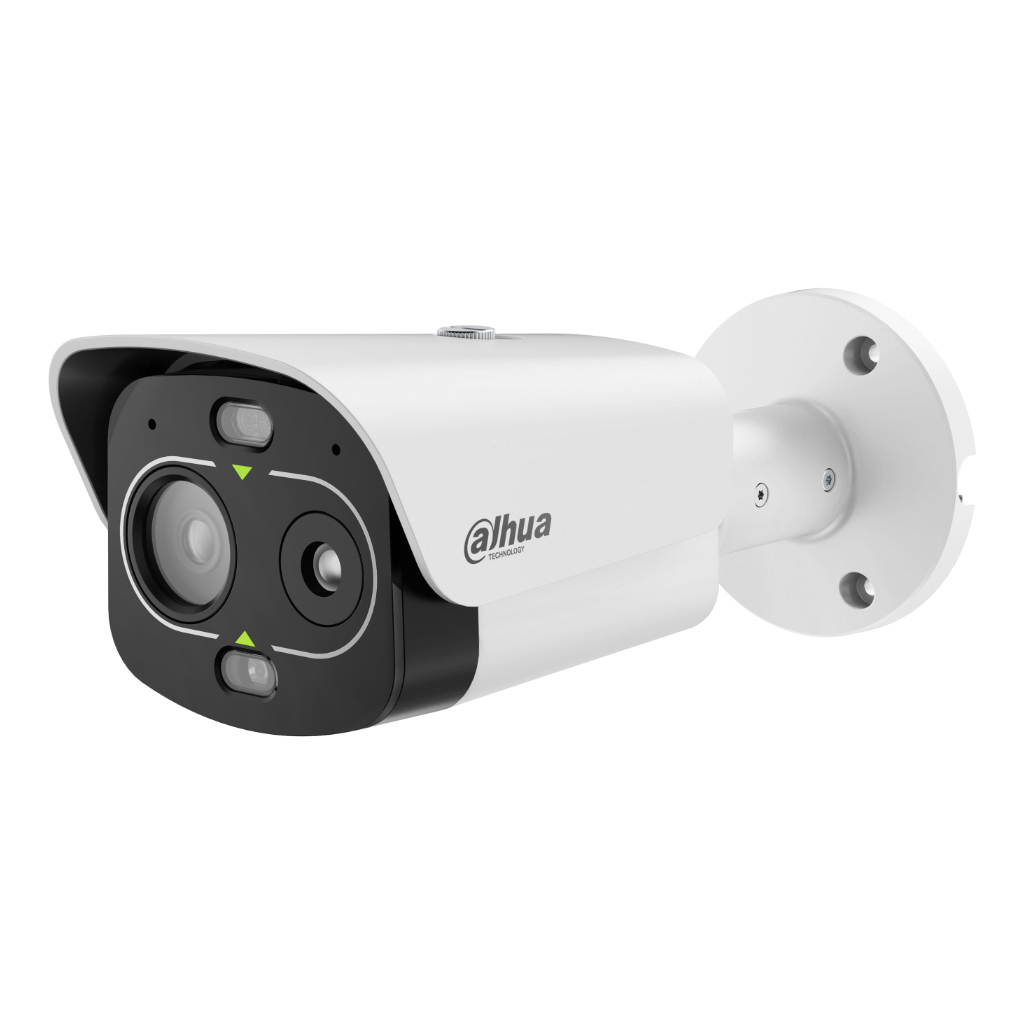 Cámara Térmografica IP DUAL 256x192 7mm + 4M 6mm IP67 IK10 12-24Vdc PoE AUDIO E/S