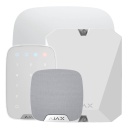 Ajax HubKit Renove blanco. Hub + Multitransmiter + KeyPad + HomeSiren