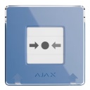Ajax Manual Call Point Jeweller. Pulsador inalámbrico reajustable con escenarios programables. Color Azul