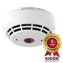 Detector de humo óptico dual con sirena y flash analogico inteligente serie Excellence con aislador