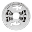 Base detector serie NC. Color Blanco