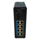 Switch PoE+ Industrial 8 puertos Gigabit +2SFP Gigabit 240W No_Gestionable