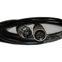 Extension de cable de red con conectores M12 macho-hembra para grabador embarcado 6m