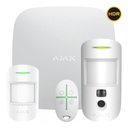 Kit Ajax blanco. Hub 2 + MotionCam-HDR + MotionProtect + SpaceControl