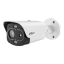 Cámara Térmografica IP DUAL 256x192 10mm + 4M 12mm IP67 IK10 12-24Vdc PoE AUDIO E/S