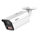Tubular IP WizColor PRO H265 4M WDR140dB Iluminación Dual LED80m/IR120m 8-32VFM IP67 IK10 PoE AUDIO DUALMIC/Altavoz E/S AI