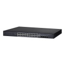 Switch PoE 24 puertos Gigabit + 4 Uplink Gigabit 370W 802.3at Gestionable Layer2