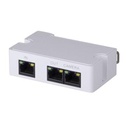 Extensor POE+LAN 1 Puerto 802.3af/at con salida local, max 2uds en cascada